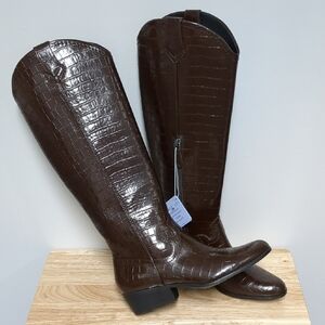 AEROSOLES Brown Heeled Boots
